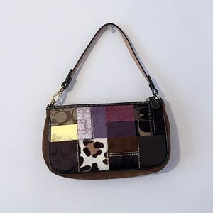 Vintage Coach Patchwork Bag